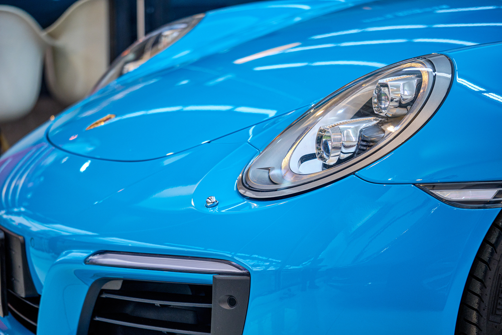 Bangkok,,Thailand,-,November,26,,2018:,The,Shiny,Porsche,Cayman