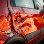 Car,Crash,Or,Accident.,Front,Fender,And,Light,Damage,And